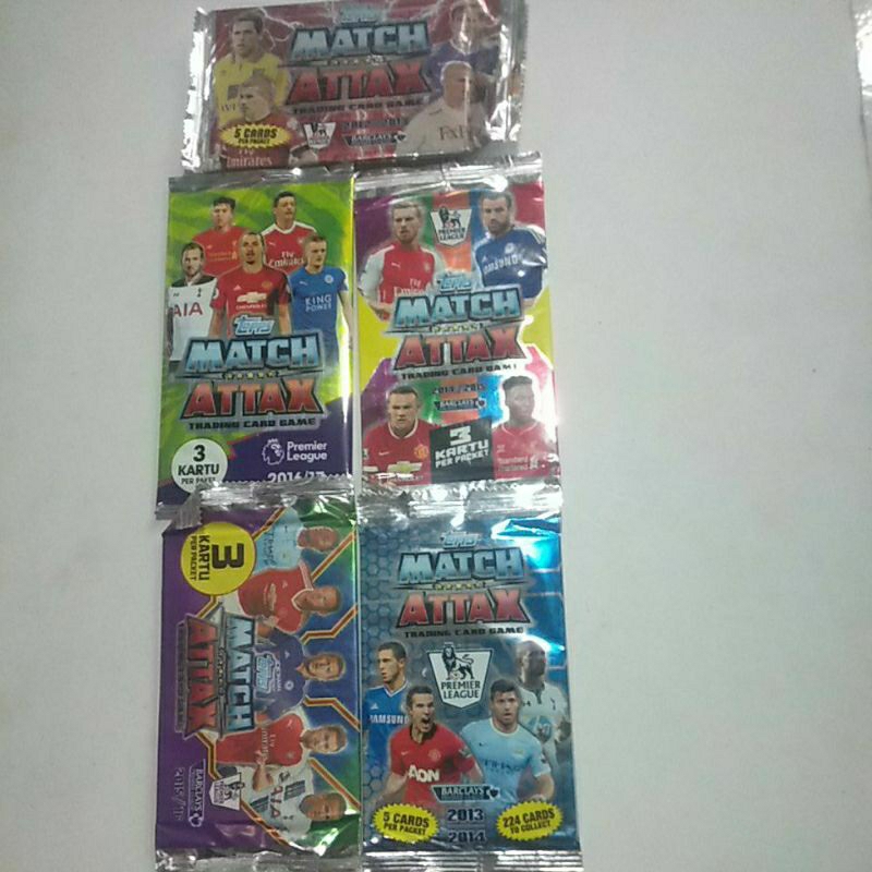 kartu bola match attax