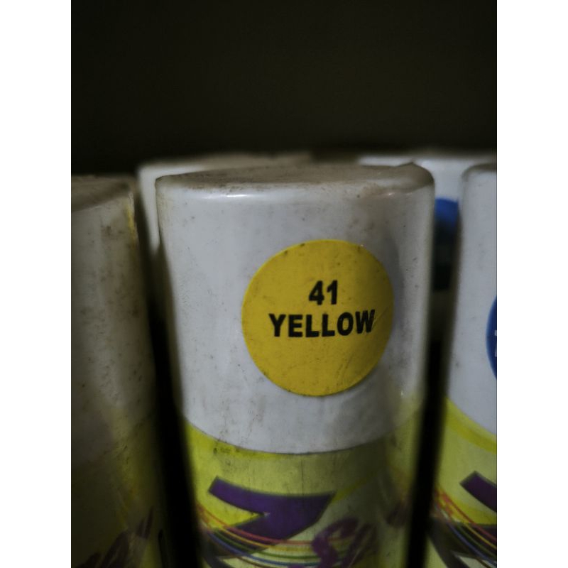 cat semprot cat kaleng Zspray 41 yellow