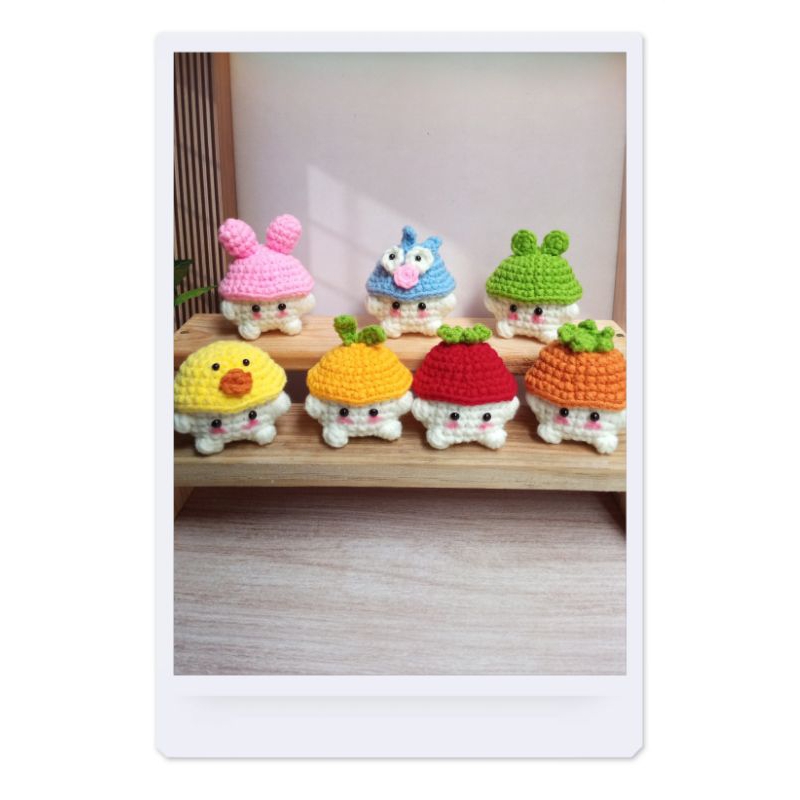 

Baby Mushroom by Gerai Crochet| Ready!