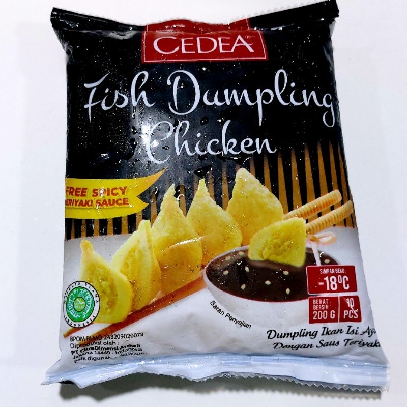 

CEDEA FISH DUMPLING RASA KEJU/AYAM 200 GRAM