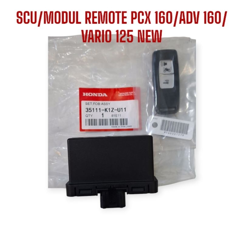 SCU SET-MODUL REMOTE HONDA PCX 160-ADV 160 TERMURAH