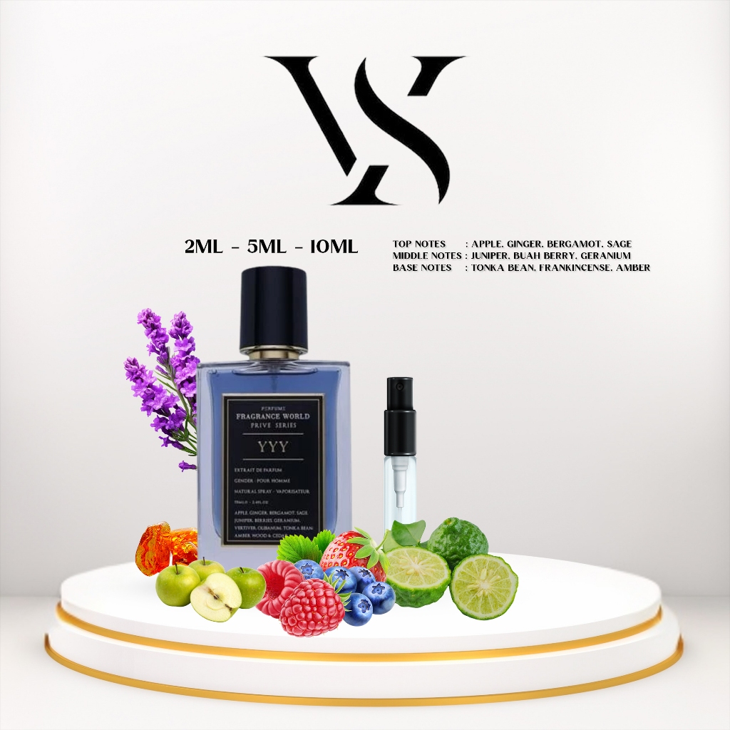 Fragrance World YYY EDP Botol Decant Parfum