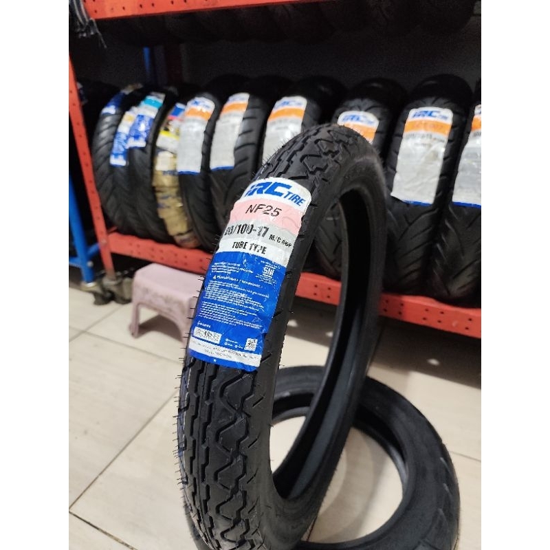 Ban Depan Motor Honda Verza Megapro IRC NF 25 80 100 17 TUBETYPE (NON TUBELESS)