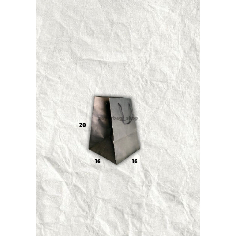 

paperbag hitam 16x16x20 (isi 12pcs)