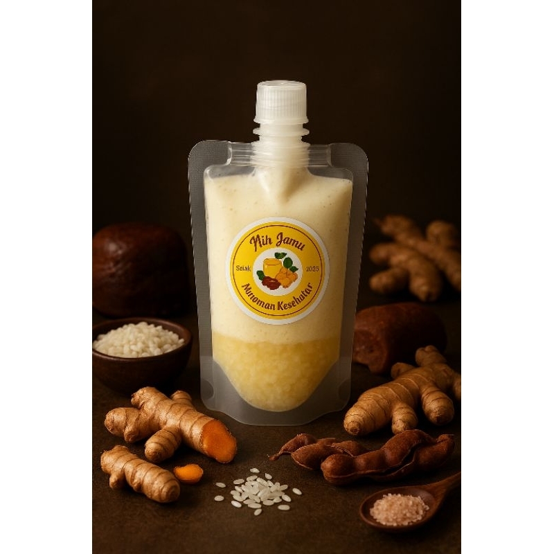 

Nih Jamu Beras Kencur, Jamu Modern, Jamu Manis, Minuman Kesehatan