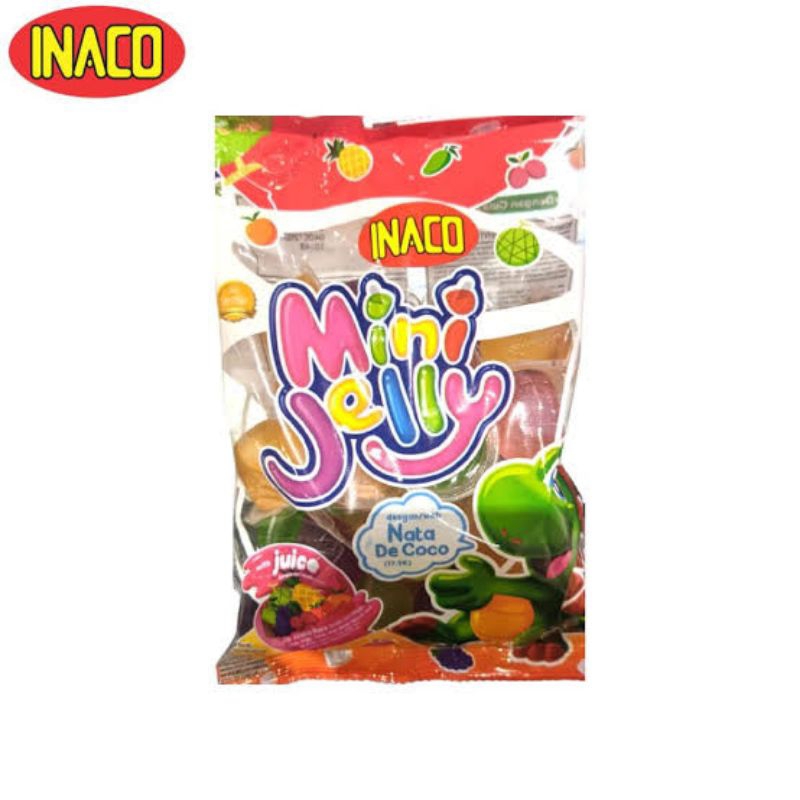

INACO MINI JELLY WITH NATA DE COCO NETTO 25 PCS X 15 GR