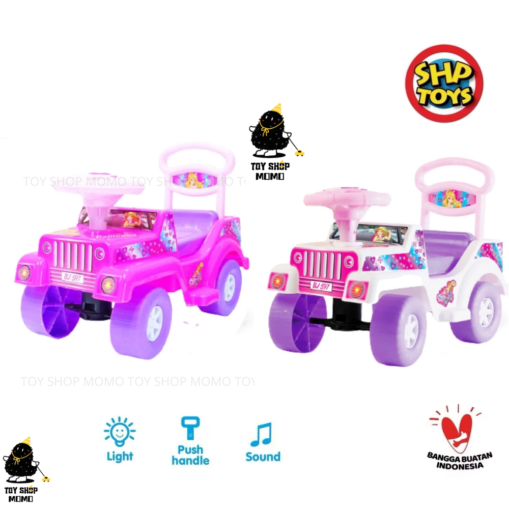 MAINAN MOBIL ANAK KARAKTER ADA MUSIK DORONGAN MOBIL-MOBILAN ANAK VIRAL- SHP TOYS 587