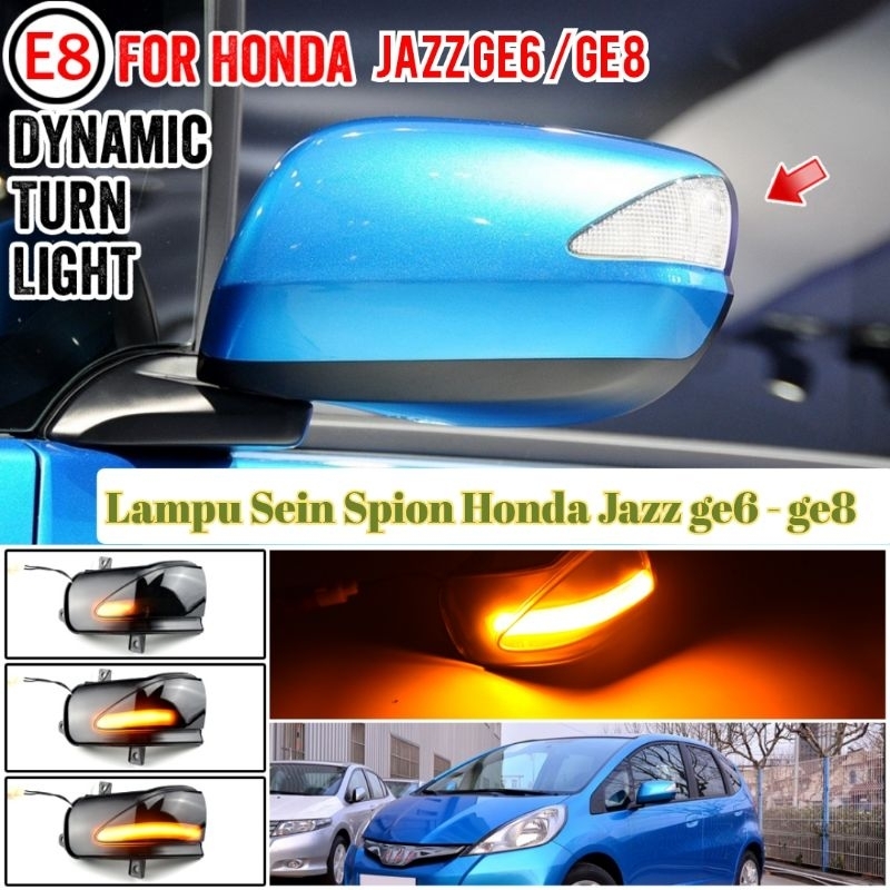 Lampu sein spion honda jazz ge8 LED running