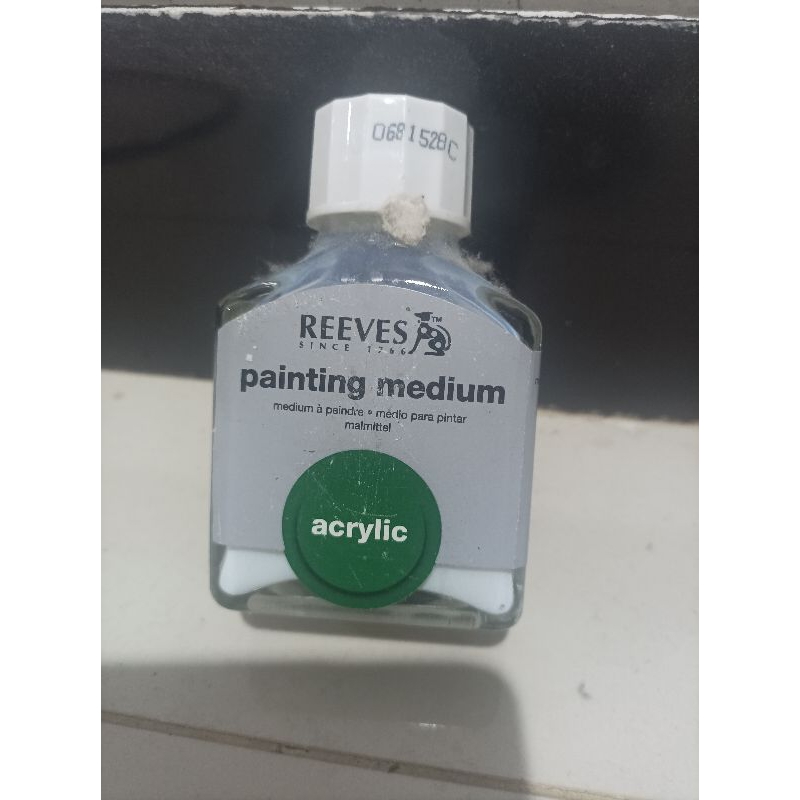 

preloved reeves painting medium acrylic