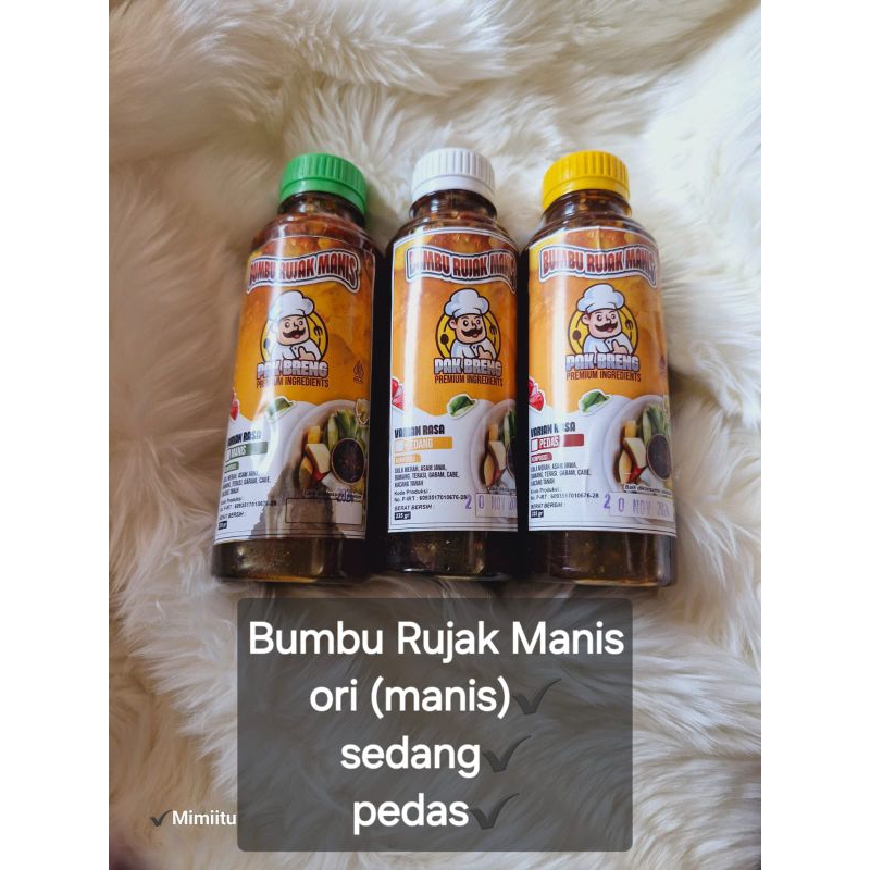 

Bumbu Rujak Manis by Pak Breng 335gr