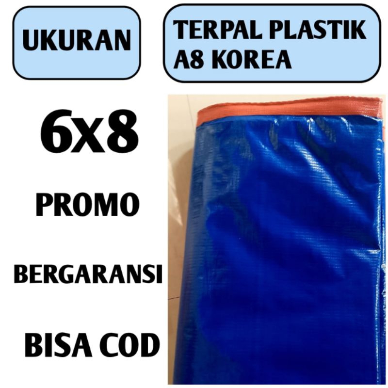 terpal lembaran 6x8 a8 korea