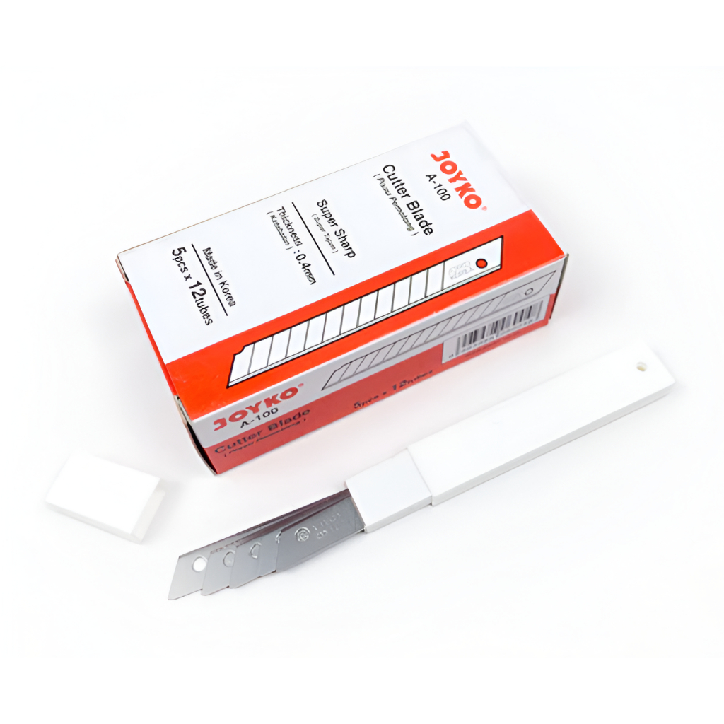 

Isi Pisau Refill Cutter Cuter Kecil Joyko A-100 - Cutter Blade
