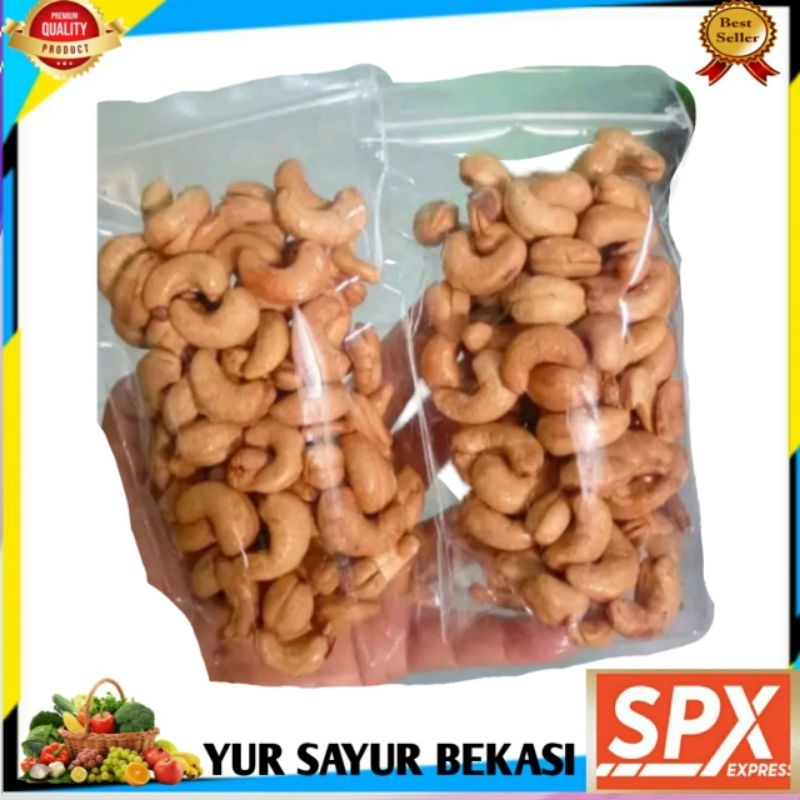 

Kacang Mede/Kacang Mete Jumbo Utuh Matang 1kg.