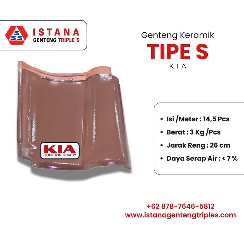 Genteng Keramik Kia