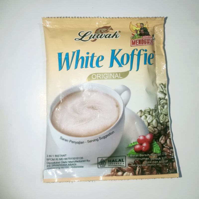 

Kopi Luwak White Koffie 1 Pcs