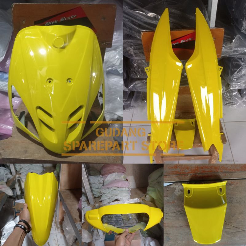 Full bodi halus mio sporty kuning 2004-2007, Full halus mio sporty kuning, Cover bodi mio sporty kun