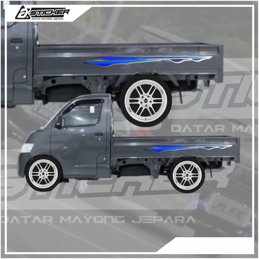 Striping grandmax pick up CUSTOM simple elegan terbaru traga l300 carry