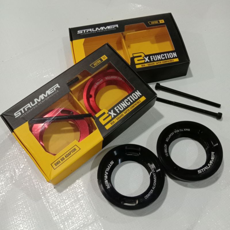 Adaptor bottom bracket bb usa ke bb euro drat sepeda bmx strummer