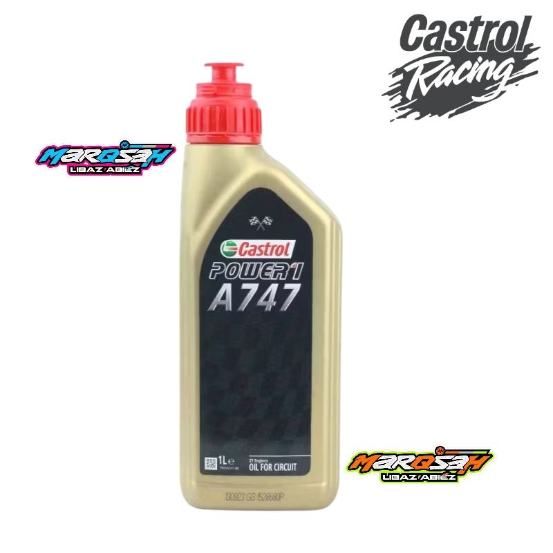 OLI SAMPING A747 CASTROL ORIGINAL OLI SAMPING RACING CASTROL A747 1LITER