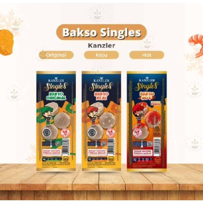

Bakso Kenzeler 55 gram 1 pcs Bakso Sultan Terenak dan terMewah Rasa Hot Rasa Original dan Rasa Keju
