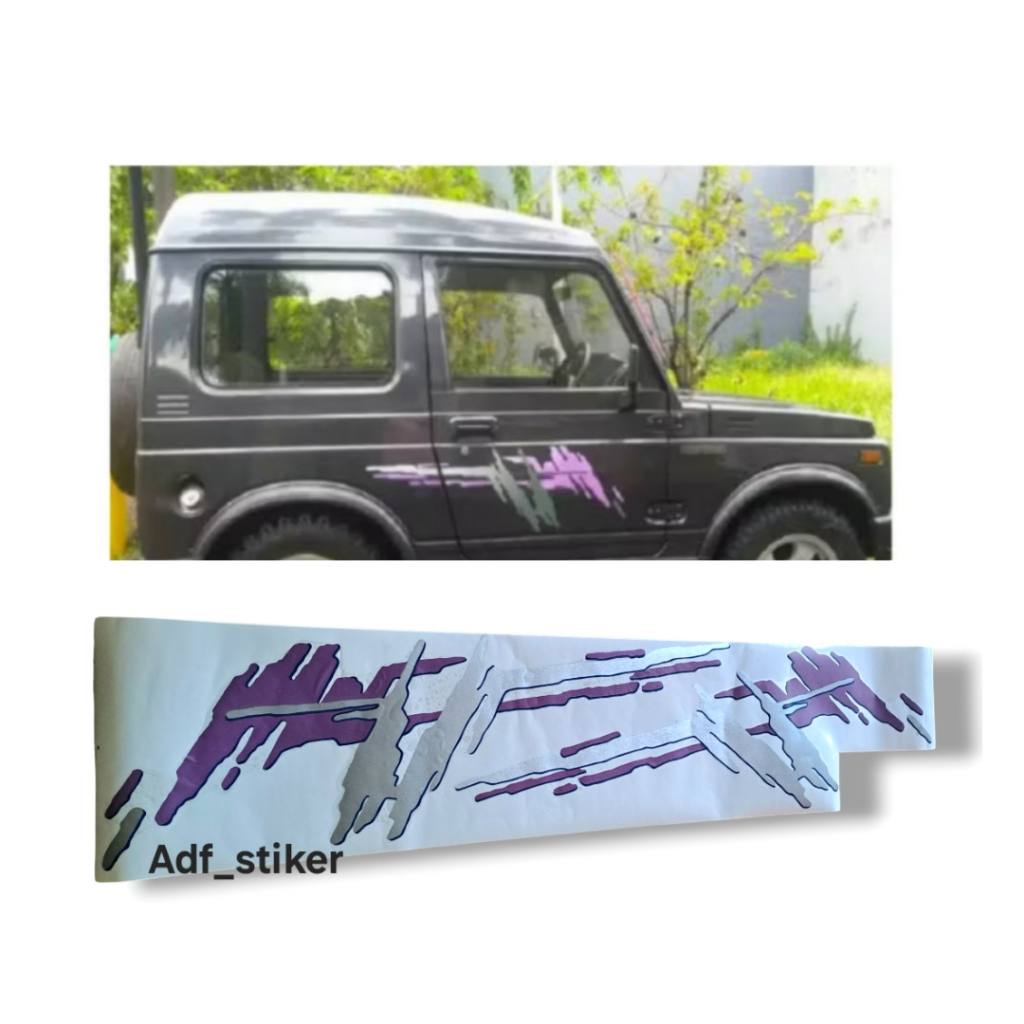 stiker body suzuki Katana jimny / stiker katana gx dx jimny jeep