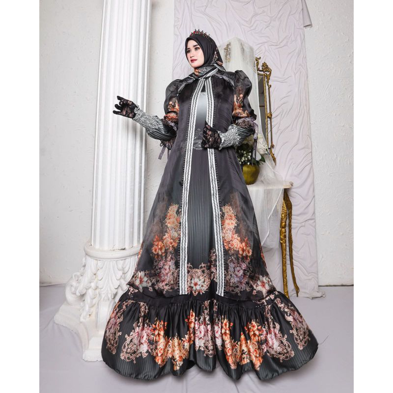 RAYA DRESS GAMIS GAUN PESTA BY WINDES SYAR'I