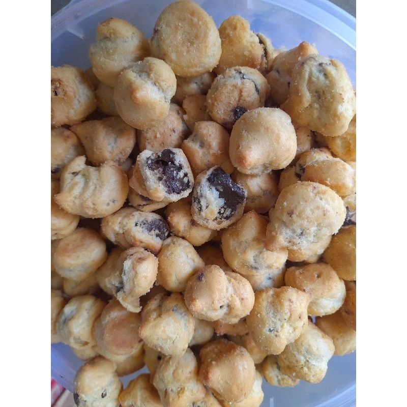 

soes Coklat mini