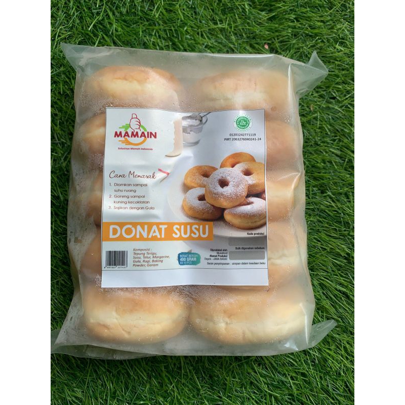 

Donat Susu Frozen Mamain Isi 10 pcs ( 400 gr )