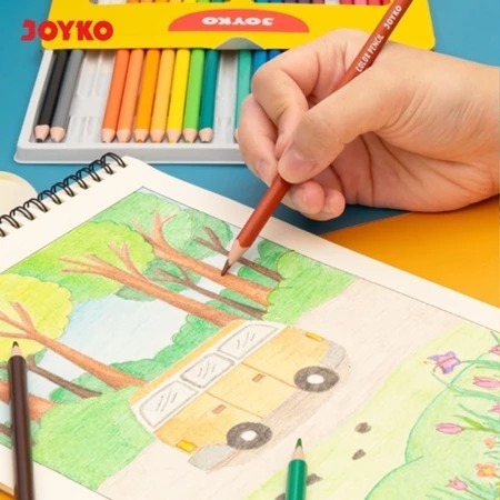 

Pensil Warna Joyko Panjang 24 Warna Bisa Dihapus RB9