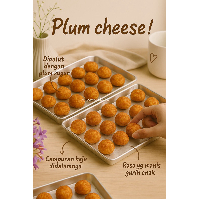 

KUE KERING PLUM CHEESE by @pawon.ku12