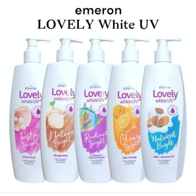Emeron Lovely White Uv & Emeron Lovely Naturals