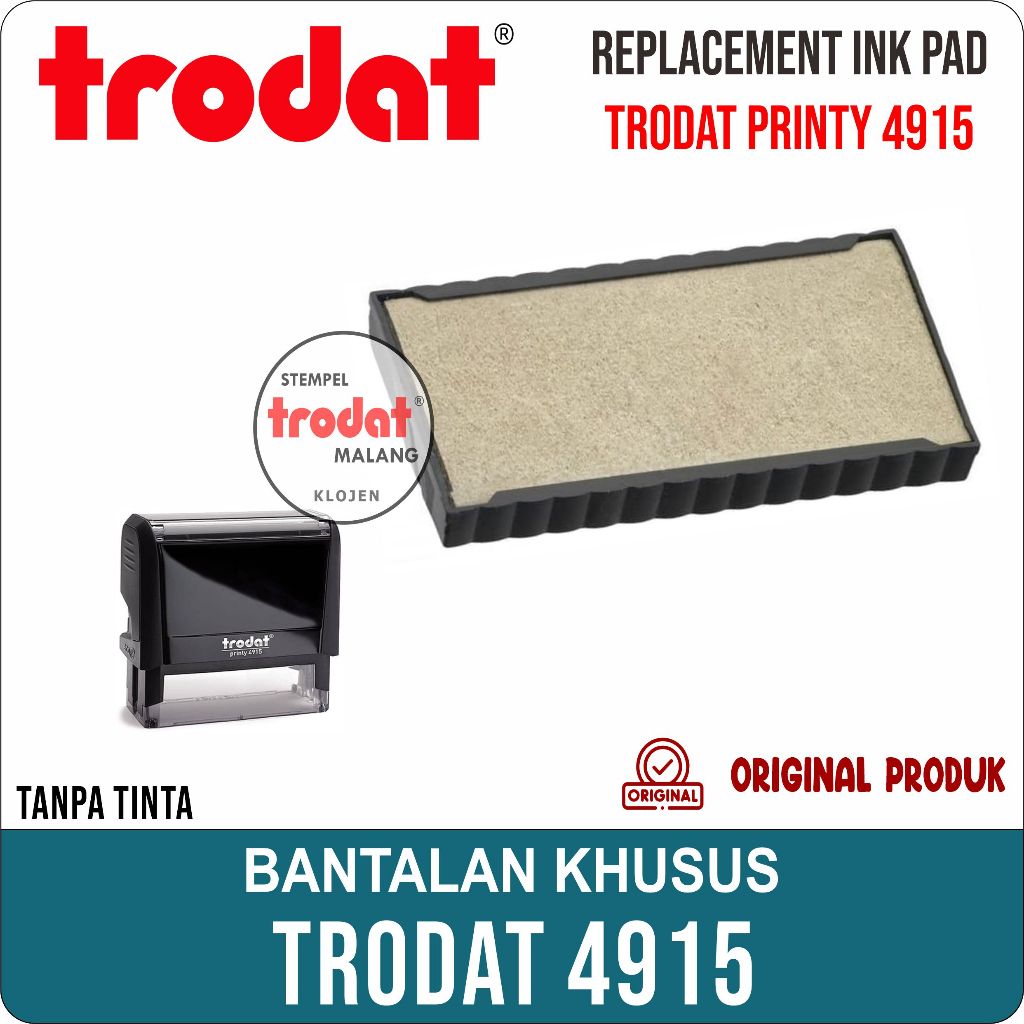 

Swop Pad Trodat 4915 / ink-cartridges pad TRODAT/ Bantalan Khusus Stempel TRODAT