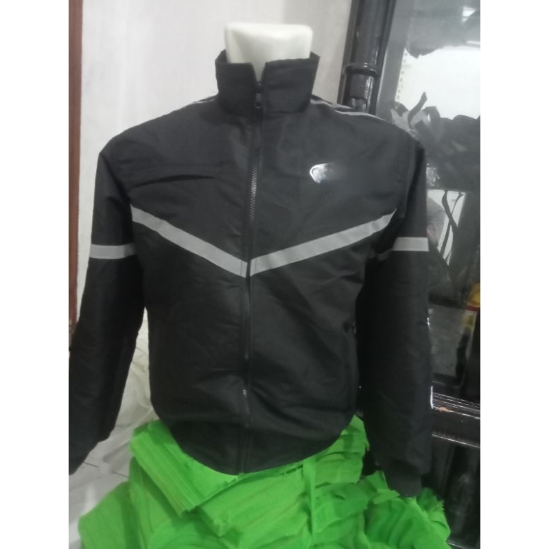 jaket ojol grb hitam/jaket bomber/