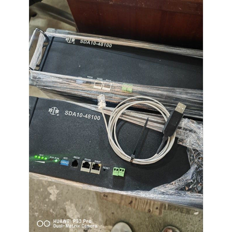 kabel data monitoring baterai lithium SHOTO SDA10-48100 tipe SNMP non mcb
