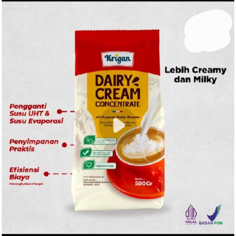

kreamer-dairy cream-500gr