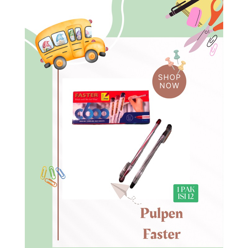 

PULPEN FASTER C600 ISI 12 BLACK INK 0,7MM