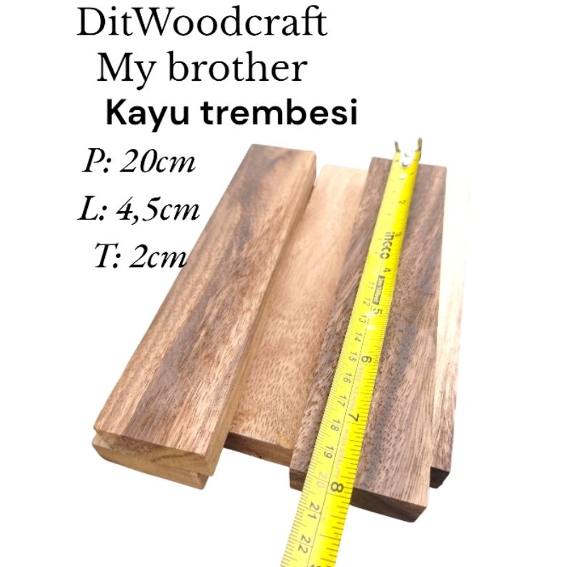 balok kayu trembesi