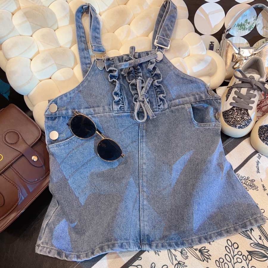 DR21 Denim Cantik Anak Perempuan | Baju Anak Perempuan | Outer Anak Perempuan | Outer for girls