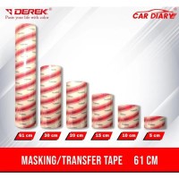 

Transfer / Masking Tape Derek Car Diary 5 Cm