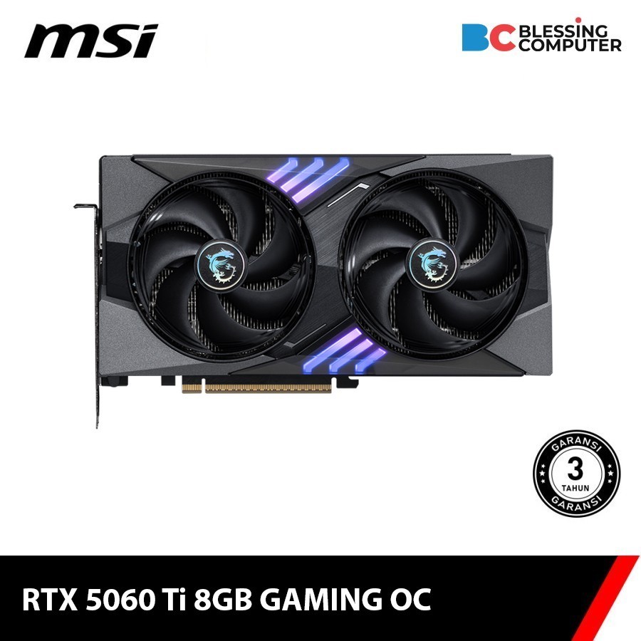 VGA MSI RTX 5060 Ti 8GB GAMING OC / VGA MSI RTX 5060ti