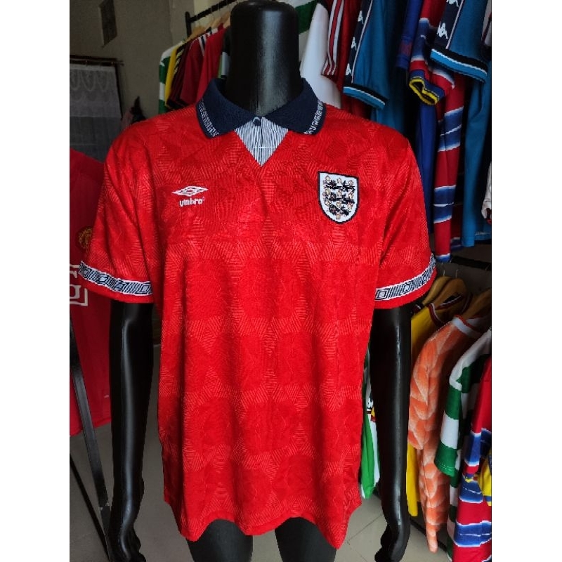 JERSEY MURAH / ENGLAND / AWAY / JERSEY / RETRO / CLASSIC / VINTAGE / BAJU BOLA / 1996