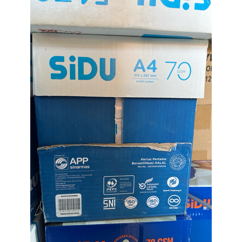 Kertas Sidu A4 70 gsm