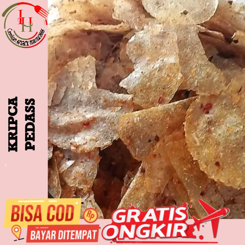 

Kripca/Keripik kaca 50 gr & 100 gr Cemilan nikmat lezat makanan ringan