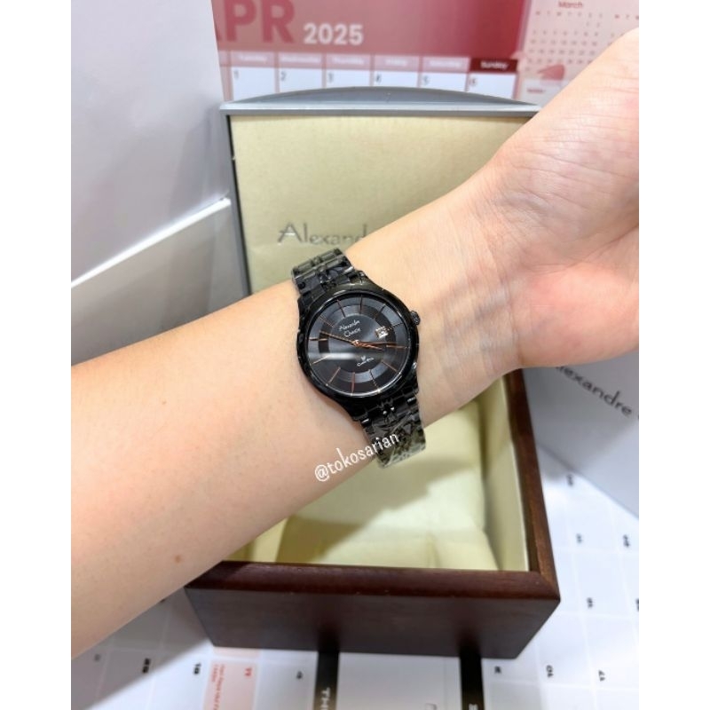 Alexander Christie AC 8348 LD Original Bergaransi Jam Tangan Wanita