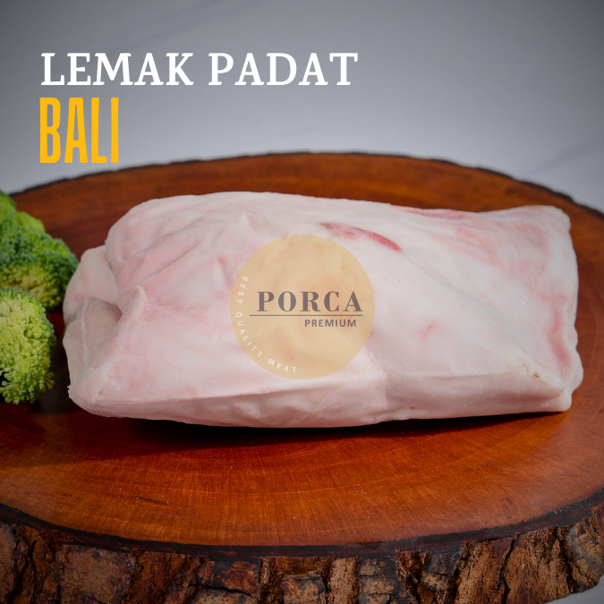 

Lemak Padat Babi Mentah Minyak Babi Pork Lard