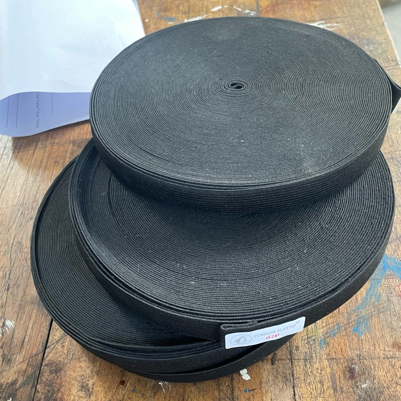 Karet Elastis 2cm PENGUIN Meteran