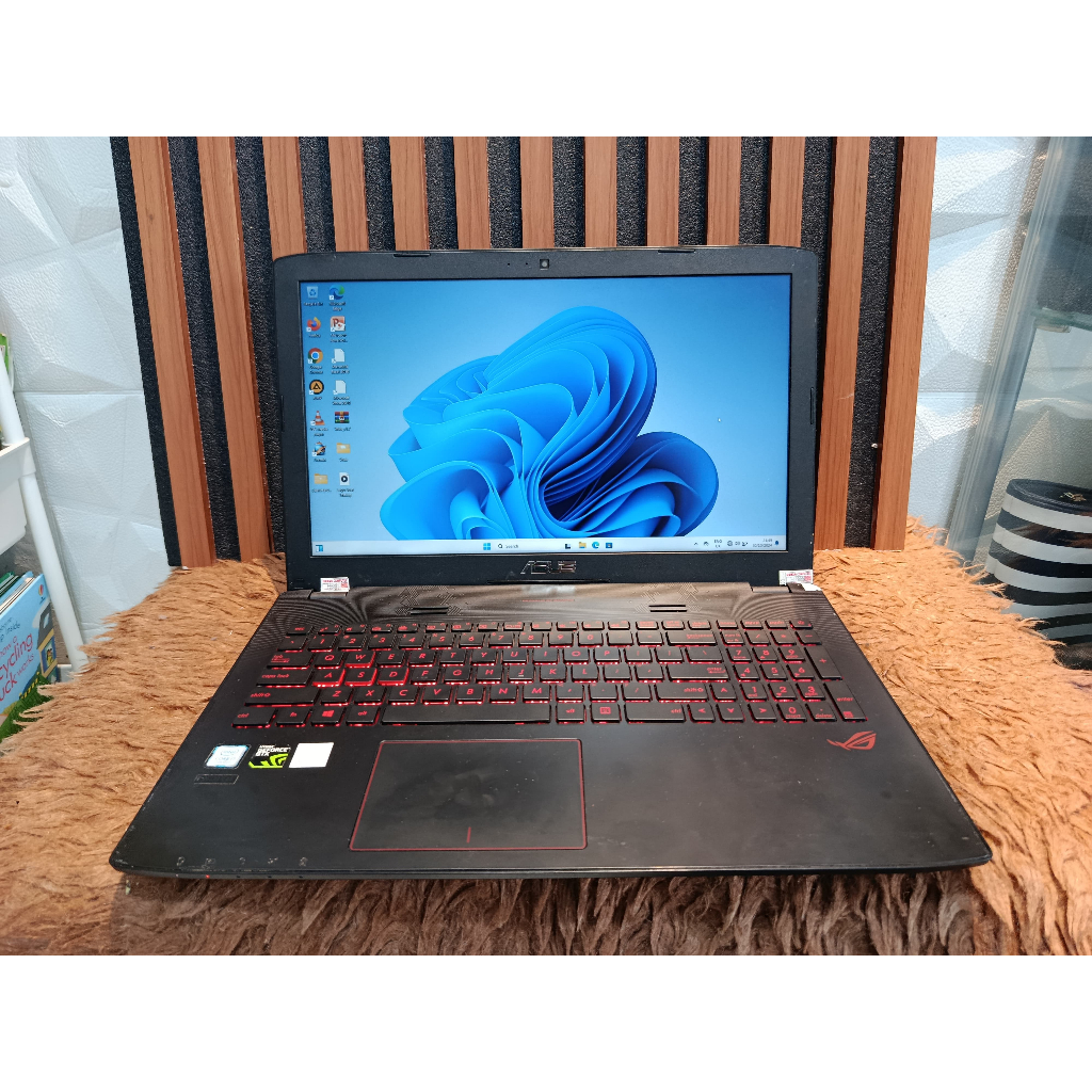 Laptop Asus GL552V Windows 11 home Single Language 64bit  Processor Intel Core i7-7700HQ 2.8Ghz Ram 