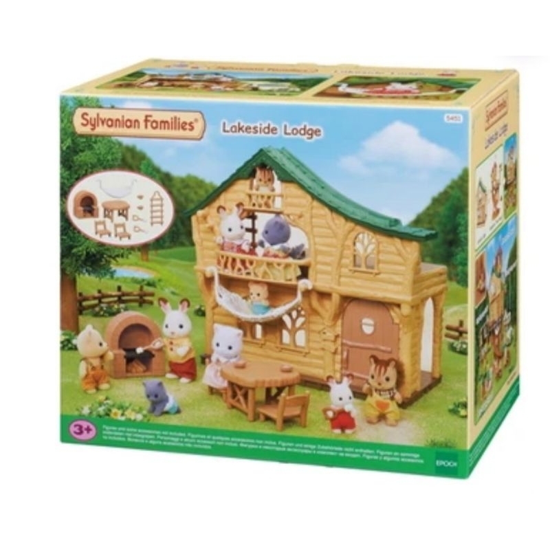 Sylvanian Families Set Lakeside Lodge Esfh54510
