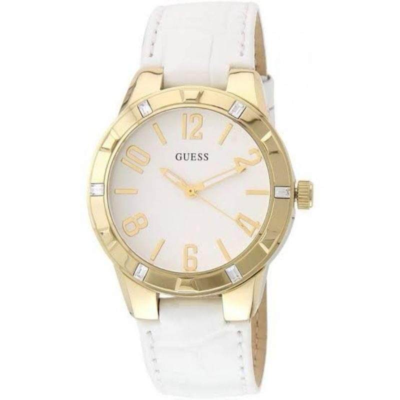 ( Preloved - DM for Video Condition ) Jam Tangan Guess? ( WO163L2 ) Original Counter - Warna Strap P