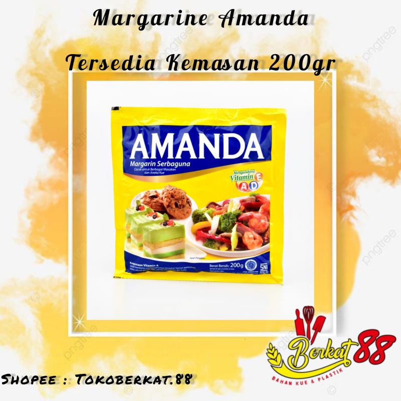 

MARGARIN AMANDA KEMASAN 200GR